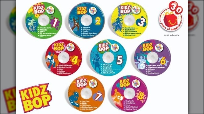 McDonald's Kidz Bop CDs