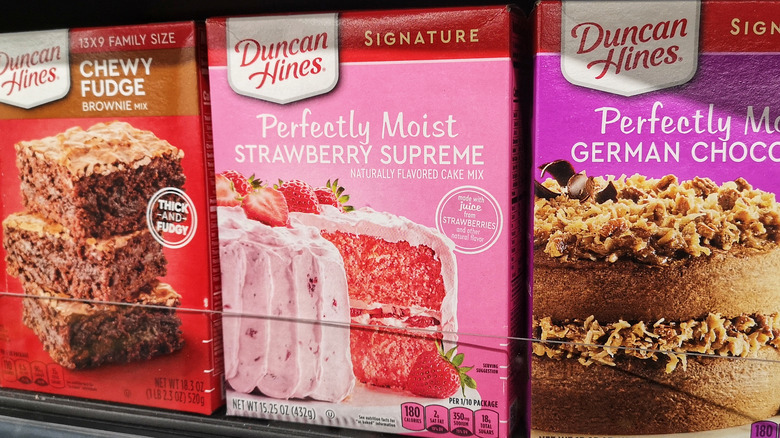 Duncan Hines Strawberry Cake Mix