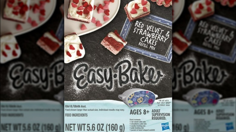 Easy-Bake Oven Strawberry Cake Mix