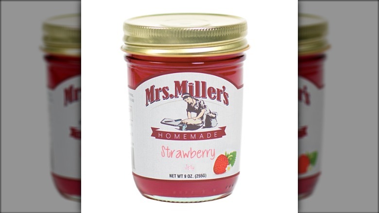 Mrs. Miller's strawberry jelly