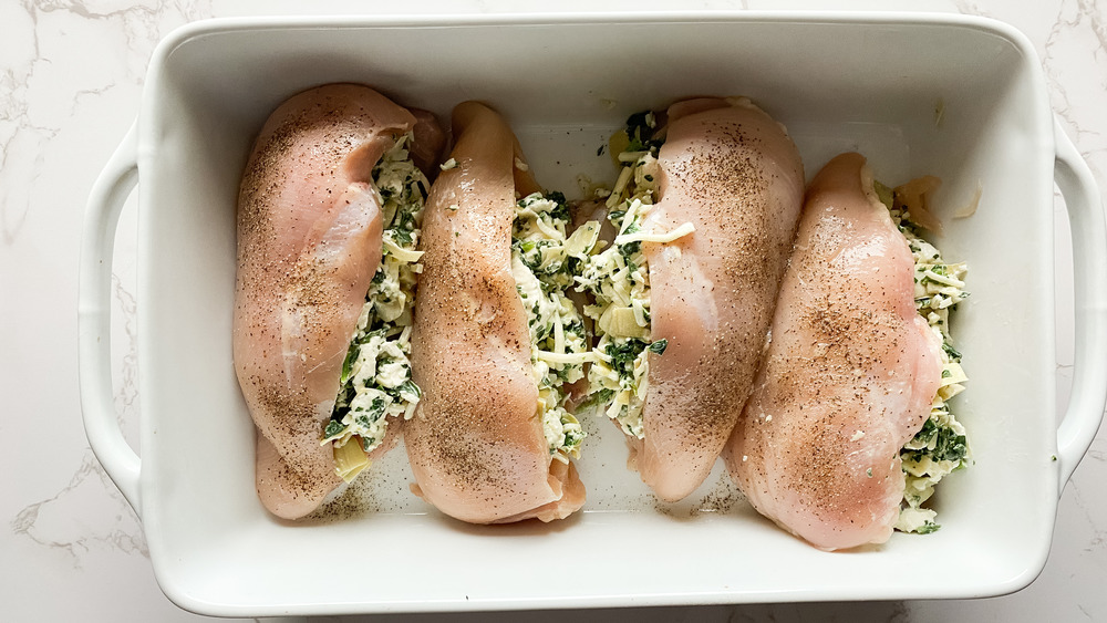 stuffed chicken