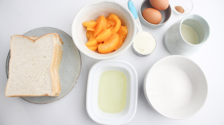 ingredients for stuffed french toast