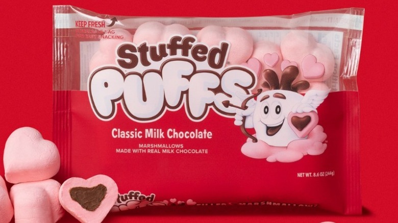 Valentine's Day Stuffed Puff marshmallows
