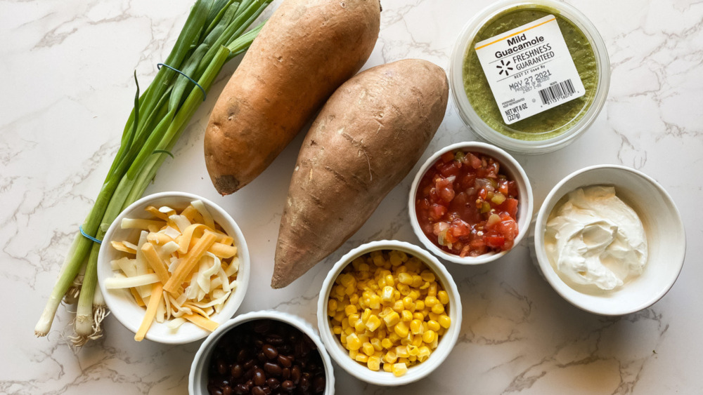 stuffed sweet potatoes