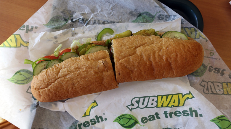 Subway sandwich