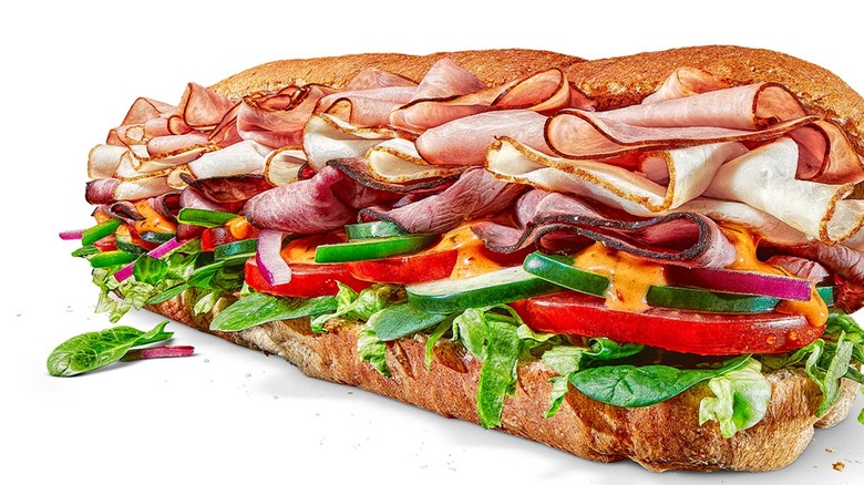 New Subway Club sandwich