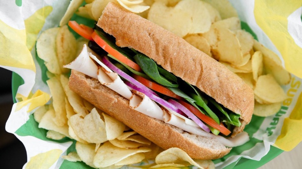 Subway Turkey Breast sandwich