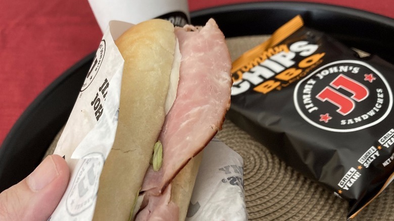 Jimmy John's sandwich