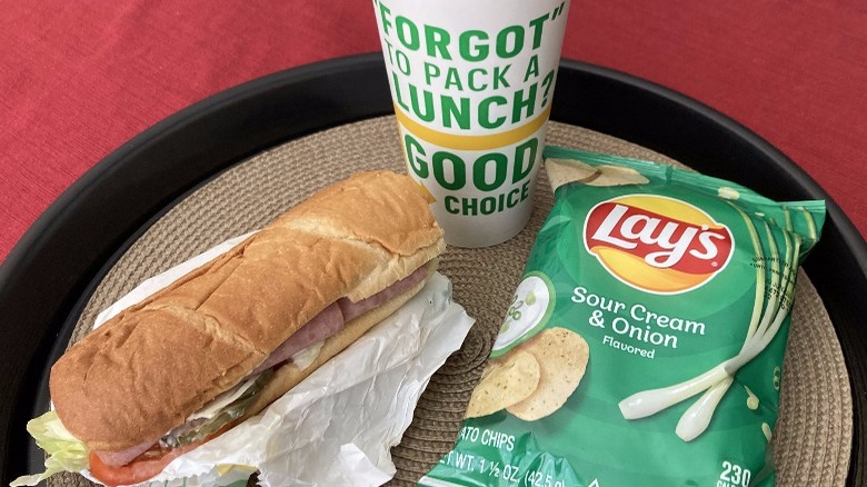 Subway cold cut combo