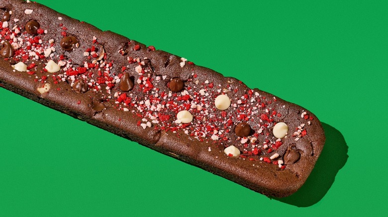 Subway chocolate footlong holiday cookie