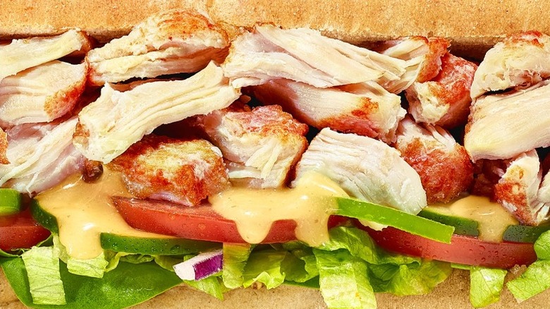 Honey Mustard Rotisserie-Style Chicken Sandwich