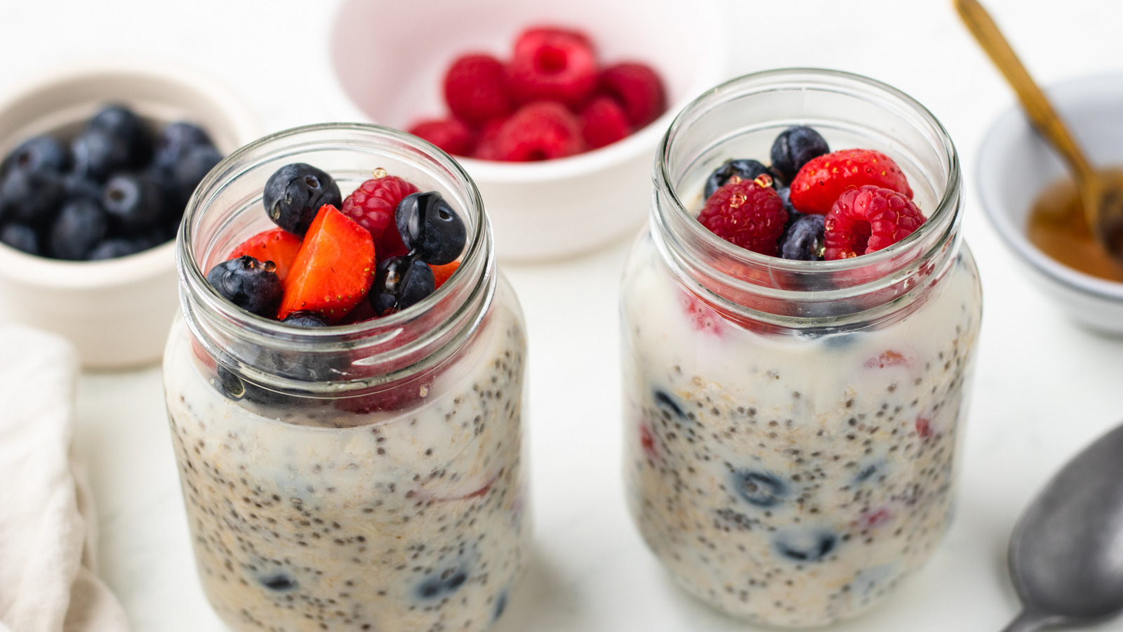 Summer Berry Overnight Oats Recipe 5344