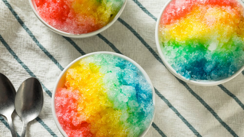 snow cones