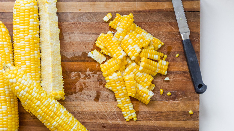 corn cut off cob