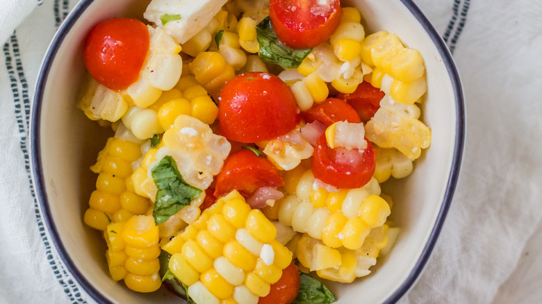 tomato and corn salad