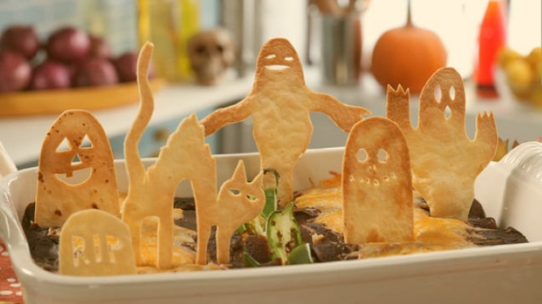 Sunny Anderson's Halloween Enchiladas