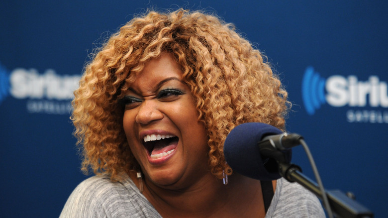 Sunny Anderson laughing 