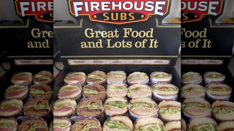 Firehouse Subs platter