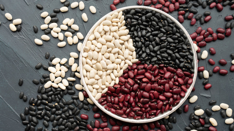 dried beans in a bowl