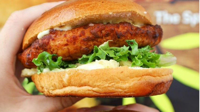 Panera Bread chicken sandwich