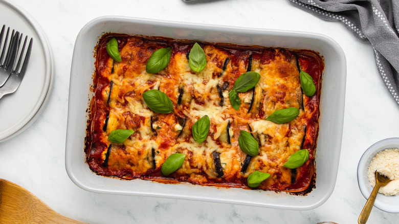 Baked Eggplant Rollatini