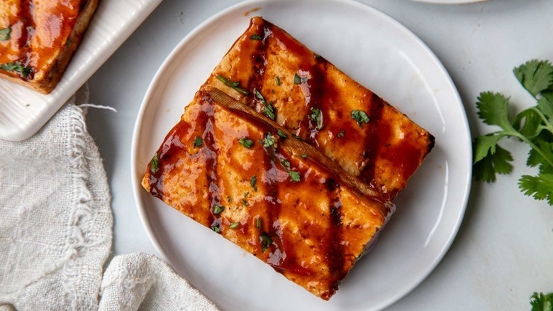 Jazzed-Up Grilled BBQ Tofu