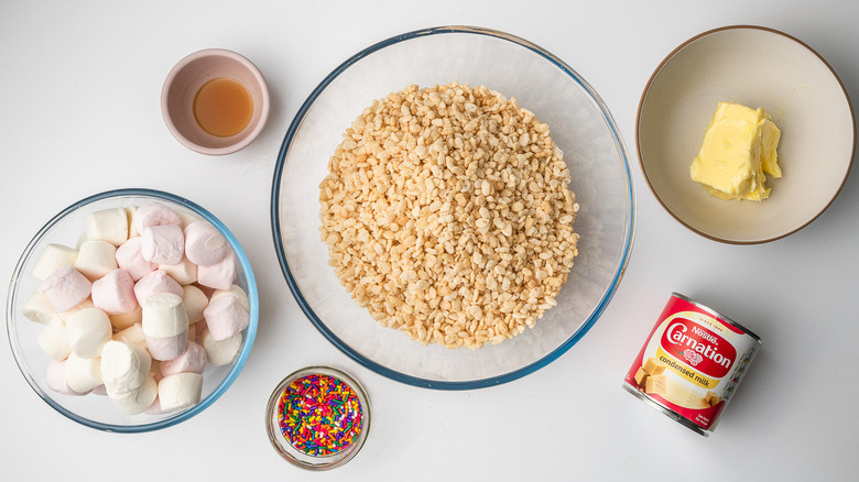 ingredients for rice krispies treats