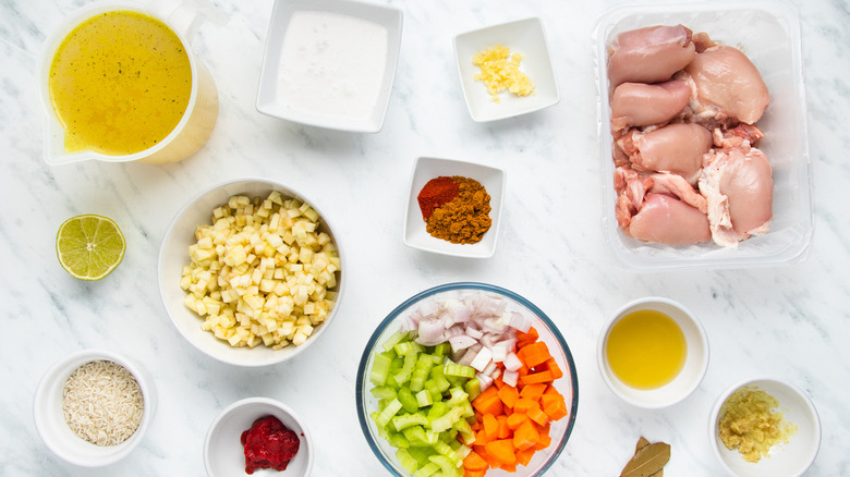 ingredients for mulligatawny soup