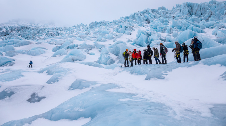 hiking antarctica