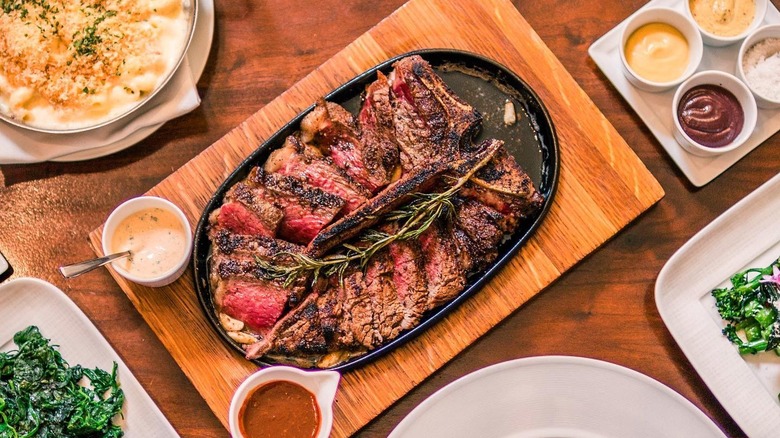 Porterhouse at CUT Wolfgang Puck