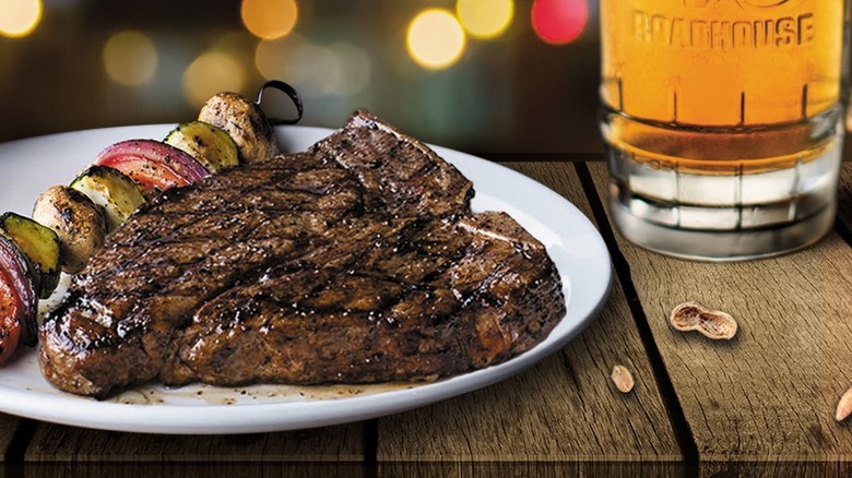 Porterhouse steak at Logan's Roadhouse