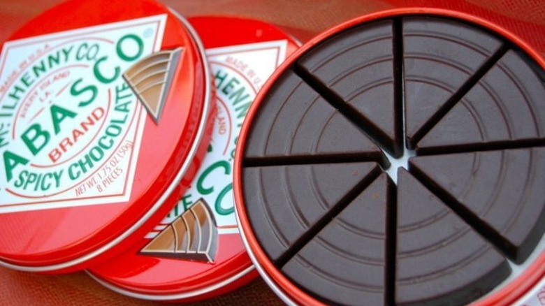 Tin of Tabasco Spicy Chocolate