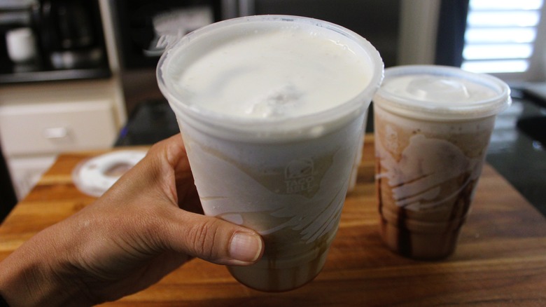 Taco Bell frozen coffee chillers