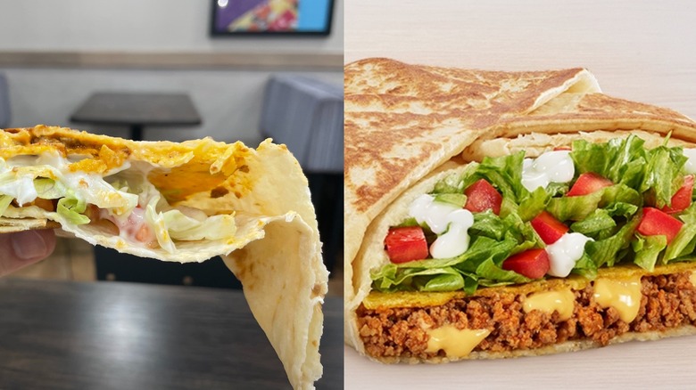 Crunchwrap filling comparison