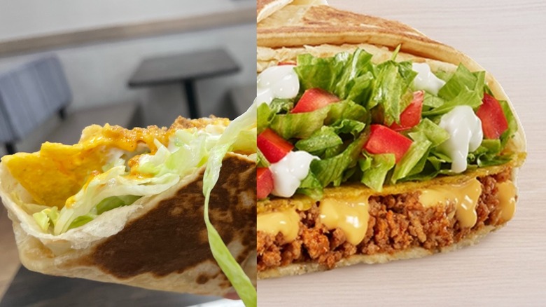 Crunchwrap beef comparison