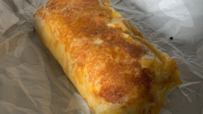 Taco Bell Grilled Cheese Burrito