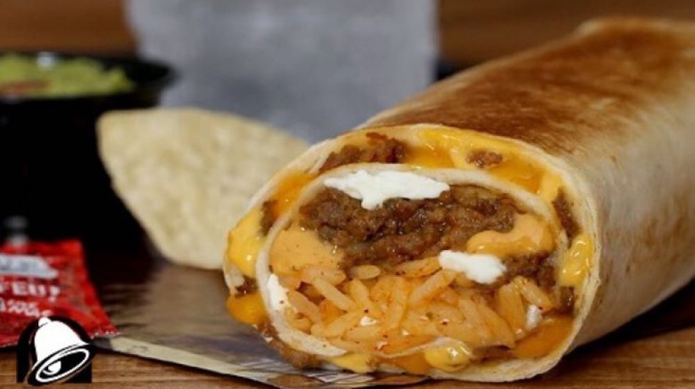 The Taco Bell Quesarito is technically still available