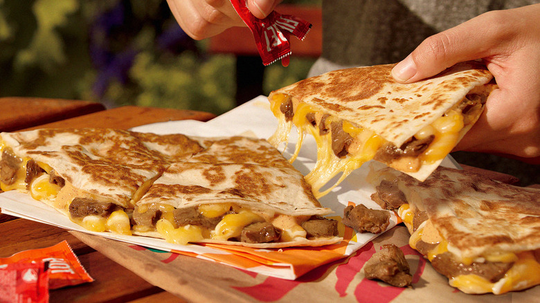 Taco Bell's Steak Quesadillas