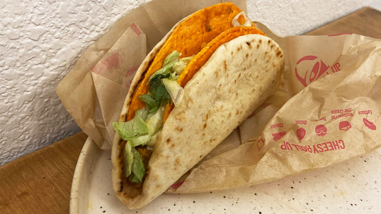 Doritos Gordita Crunch on Plate