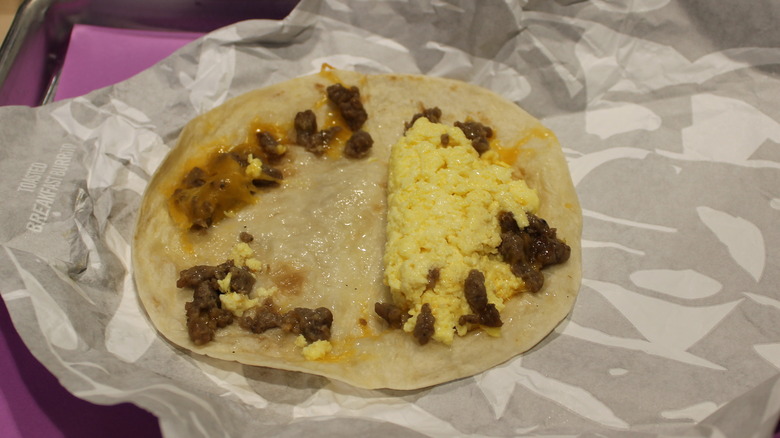 Toasted Breakfast Taco Filling