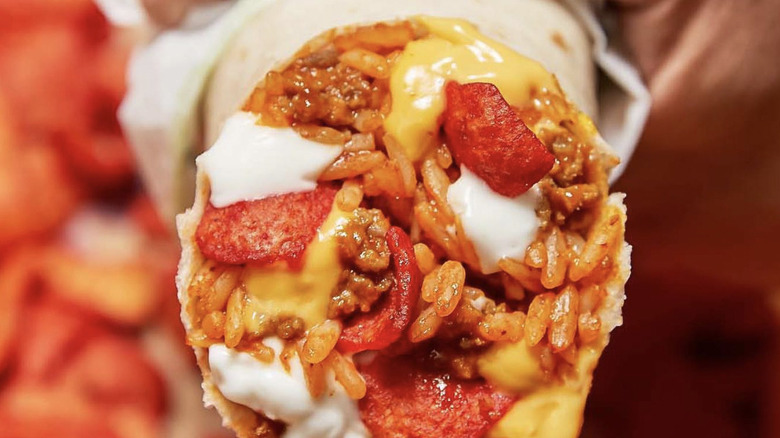 beefy crunch burrito