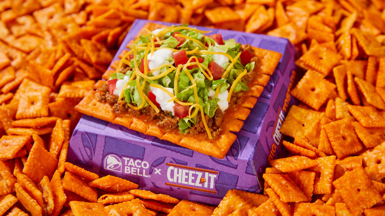 Taco Bell Big Cheez-It tostada