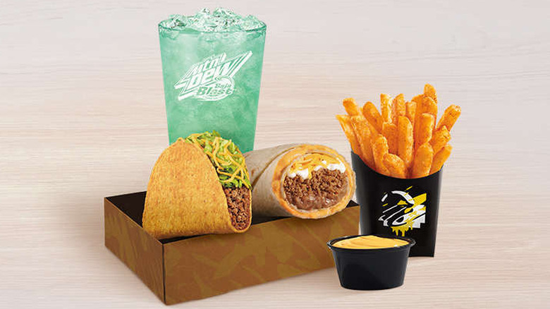 Taco Bell combo meal 