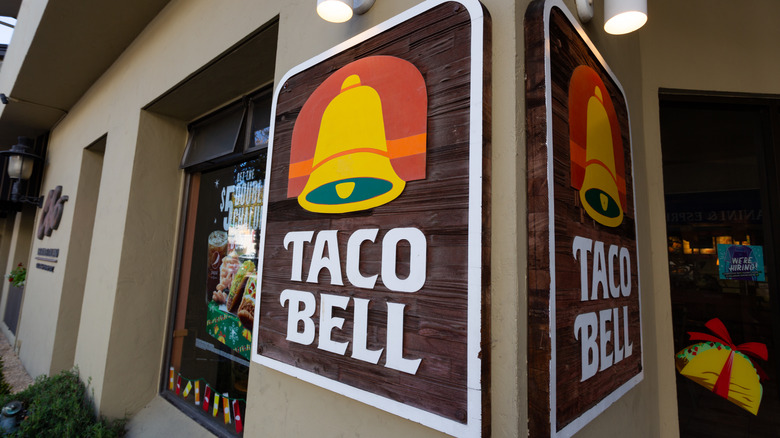 Vintage sign of Taco Bell