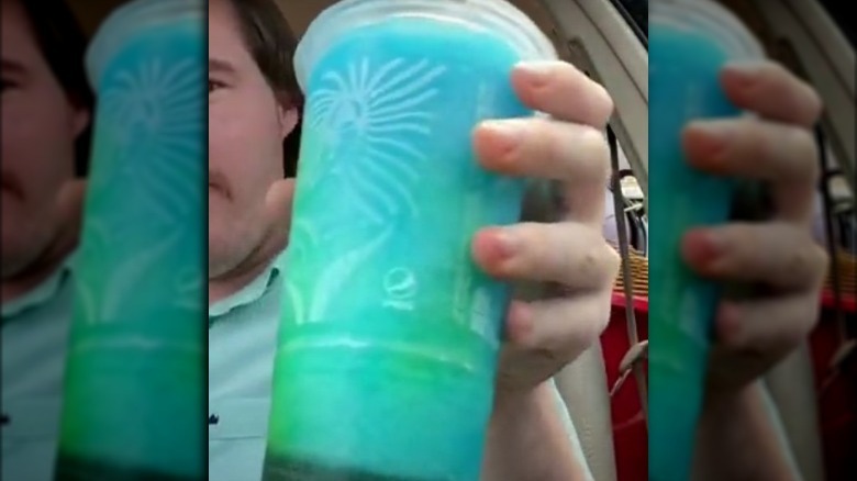 Taco Bell Blue Raspberry Lemonade Freeze