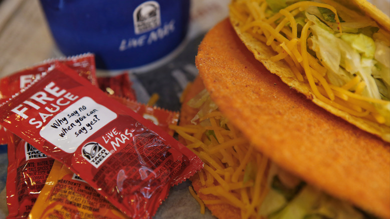 Taco Bell sauce packets