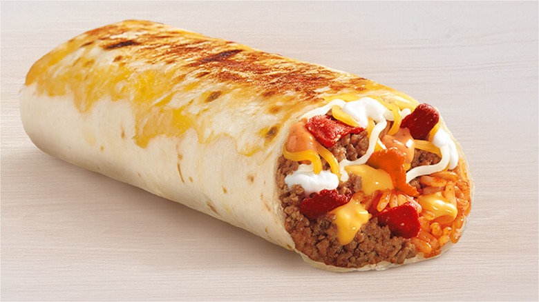 Taco Bell Grilled Cheese Burrito