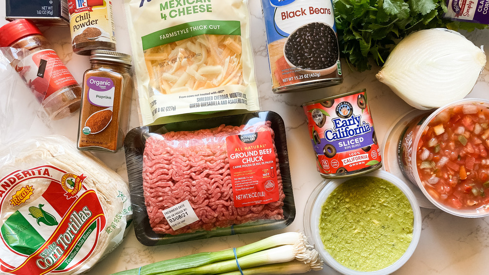 taco casserole ingredients