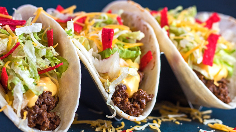 copycat taco bell loaded nacho tacos