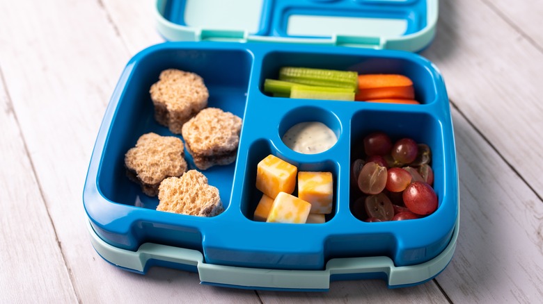 Plastic bento box for kids